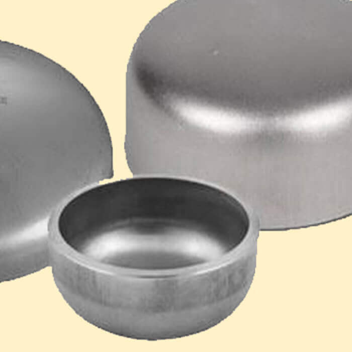 End & Dish Cap Pipe Fittings
